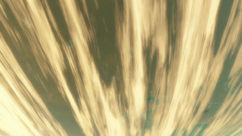 Animation showing the entrance into the atmosphere of an exoplanet with Earth-li