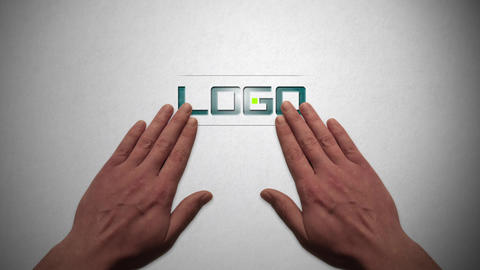 Hand Animation Logo Reveal After Effects template 10340202 | MotionElements