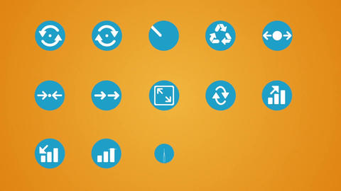 260 Flat animated icons - 9