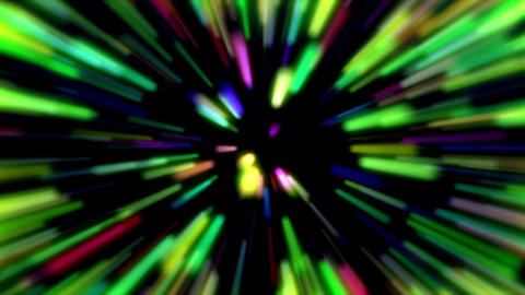 Rainbow Reverce Particles Shiny Rays Of Light Loop Explosion Background