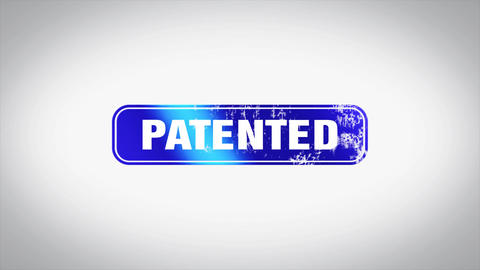 Patented Word 3D Animated Wooden Stamp Animation