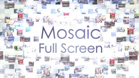 Mosaic Full Screen – A Projetos Apple Motion / Final Cut Pro 10595912 ...