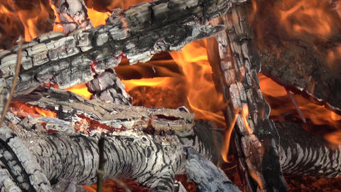 Abstract bonfire flame fire background