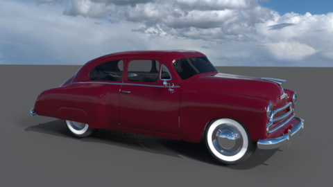 Vintage Chevrolet sedan