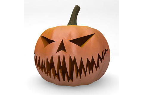 Halloween Pumpkin Element 3D