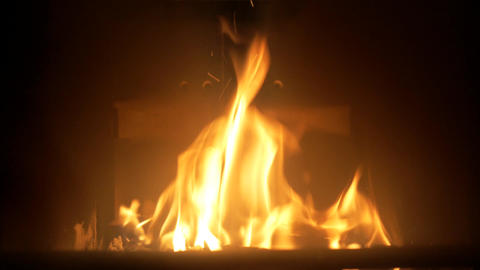Indoor fireplace