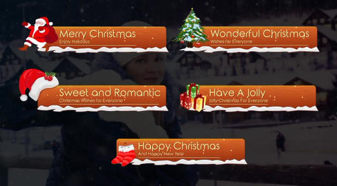 Christmas Lower Thirds
