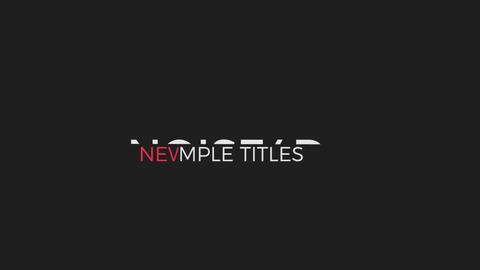 14 Simple Titles 3 - Modern - 1