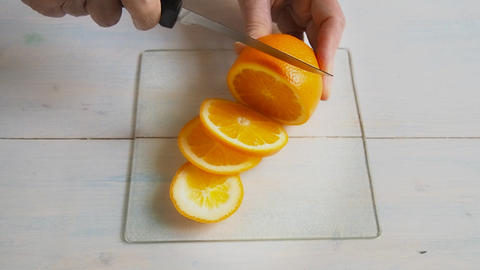 Slices of an orange