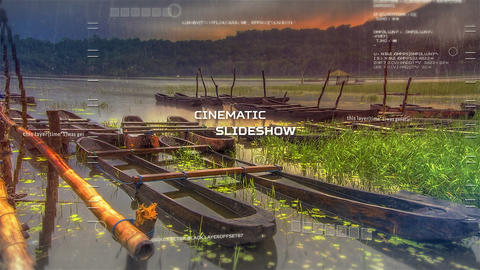 Cinematic Parallax (Digital Epic and Glitch Photo Slideshow)