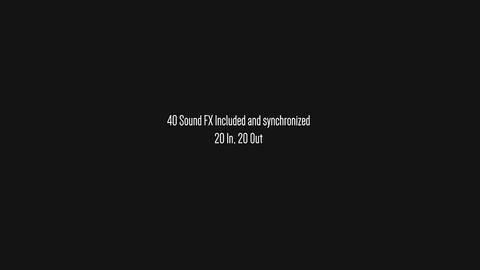 Digital Glitch Titles with Sound Fx - 1