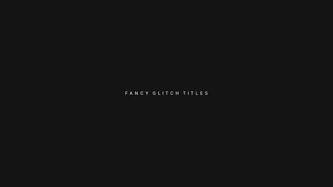 Digital Glitch Titles with Sound Fx - 3