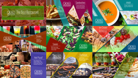 Food Menu Slide Show Template