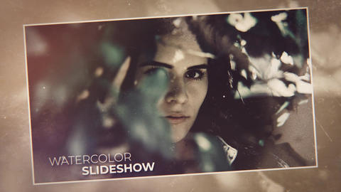 Watercolor Ink Slideshow