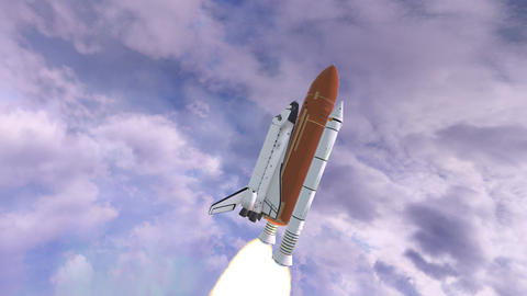 Realistic 3D Animation of Space Shuttle 애니메이션 GIF 11699796 | MotionElements