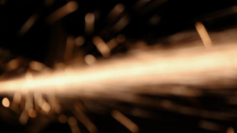 Beautiful blur effects sparks particles