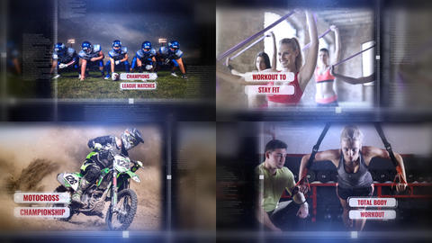 Cinematic Sports Slide Show