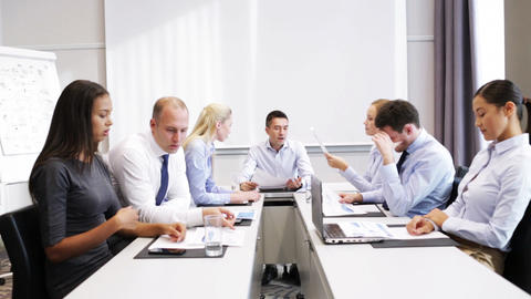 business people meeting in office
