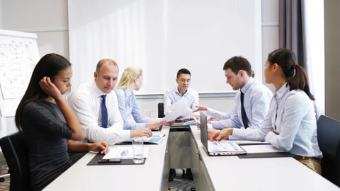business people meeting in office