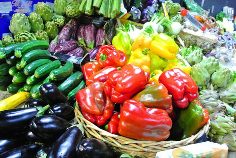 Colorful vegetables