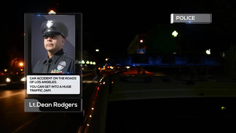 Police lower third