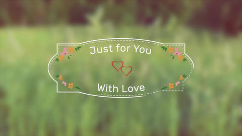 Romantic Flower Labels - 2