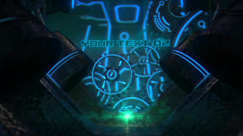 Digital Engine - Circuits, Gears and Engine Logo Opener/Short Intro