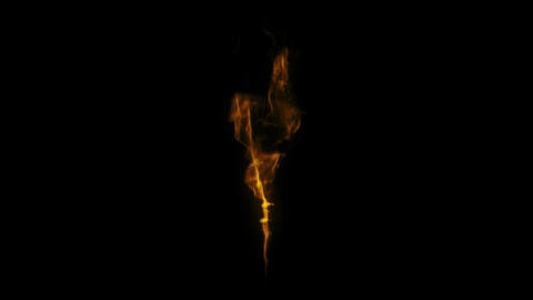 Gold Smoke Steam Cloud Loopable Graphic Element V2