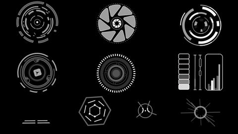 Collections of Sci fi user interface After Effects template 9207612 ...