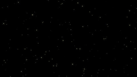 Twinkle star background - loop (with alpha)