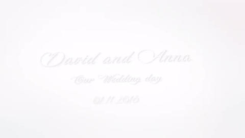 Photos On The Wall - Our Wedding Day - 1