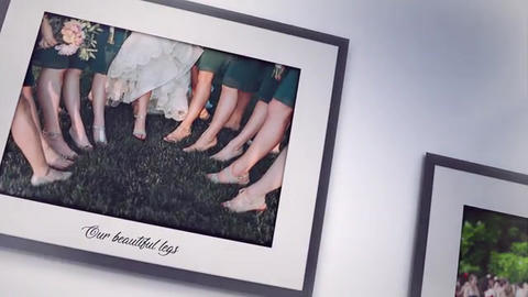 Photos On The Wall - Our Wedding Day - 6