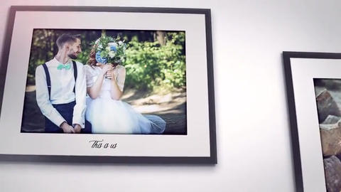 Photos On The Wall - Our Wedding Day - 7