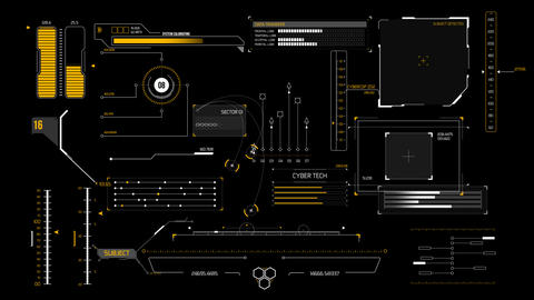 HUD High-Tech Interface
