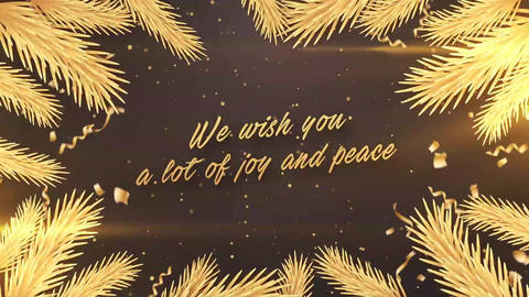 Golden Christmas