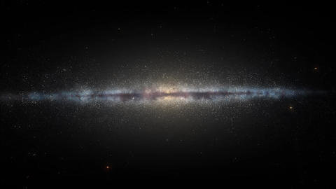 3D Galaxy Zoom In 4K