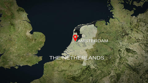 4K City Zoom: Amsterdam – The Netherlands