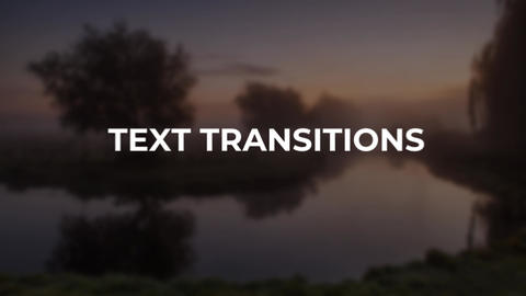 Text Transitions Pre 프리미어 프로 이펙트 프리셋 12855679 | MotionElements