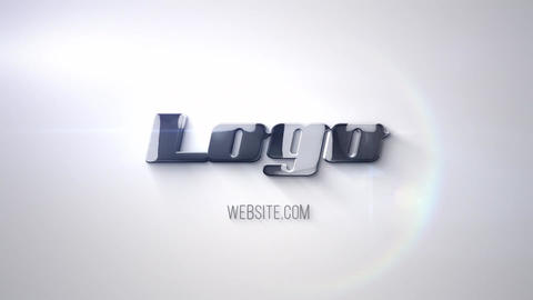 Simple Particle Reveal Logo