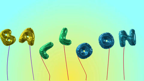 Dynamic Balloon Typeface