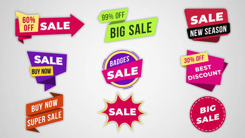 Sale Labels & Badges - 3