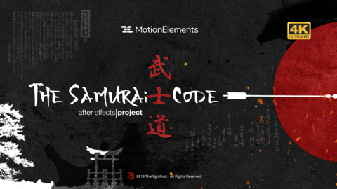 The Samurai Code - Opener After Effectsテンプレート 13016699 | MotionElements