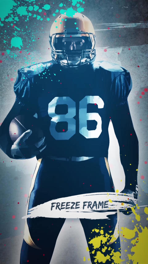 Grunge Freeze Vertical
