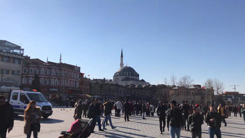 Mosque Near Karakoy Bridge