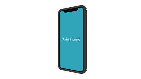Smart Phone-X animation-like 3D model No plug-in