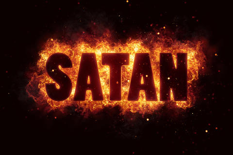 satan Fire Satanic sign gothic style evil esoteric