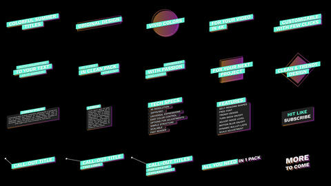 Colorful Summer Titles
