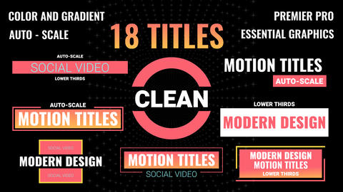 Motion Graphics template