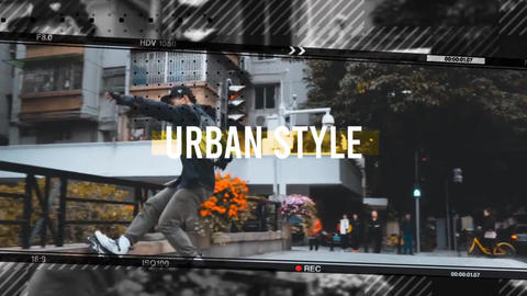 Hip-Hop Urban Opener - After Effects Slideshows Urban Video