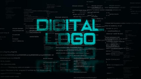 Digital Code Logo Reveal
